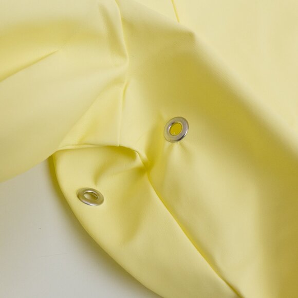 RAINS Rain Jacket Hooded Waterproof Coat Curve W Belted Straw Yellow XLarge - Picture 9 of 14